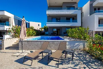 Apartment in Malinska with Private Pool and Sea View