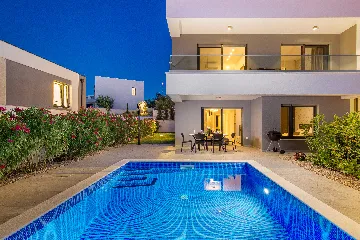 Apartment in Malinska with Private Pool and Sea View