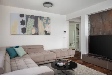 Apartment in Malinska with Private Pool and Sea View