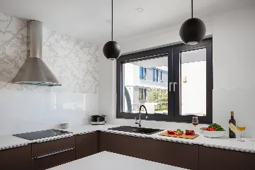 Apartment in Malinska with Private Pool and Sea View