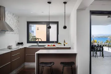 Apartment in Malinska with Private Pool and Sea View