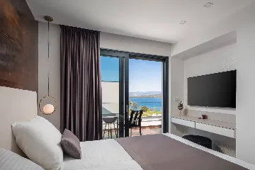 Apartment in Malinska with Private Pool and Sea View