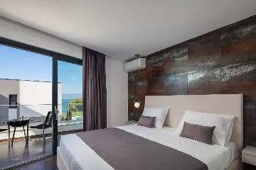 Apartment in Malinska with Private Pool and Sea View