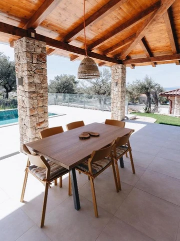 Jakišnica Pag Villa with Private Heated Pool & Sauna