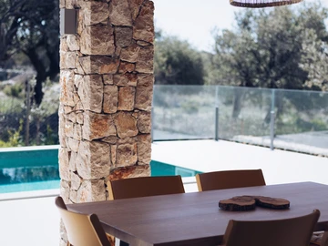 Jakišnica Pag Villa with Private Heated Pool & Sauna