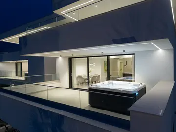 Apartment with Private Jacuzzi Terrace in Malinska