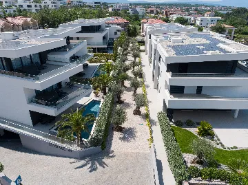 Malinska (Krk) Sea View Apartment for 7 Guests