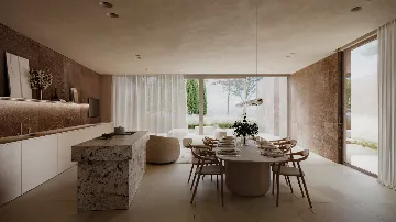 Private-Pool Villa in Malinska (Krk) for 7