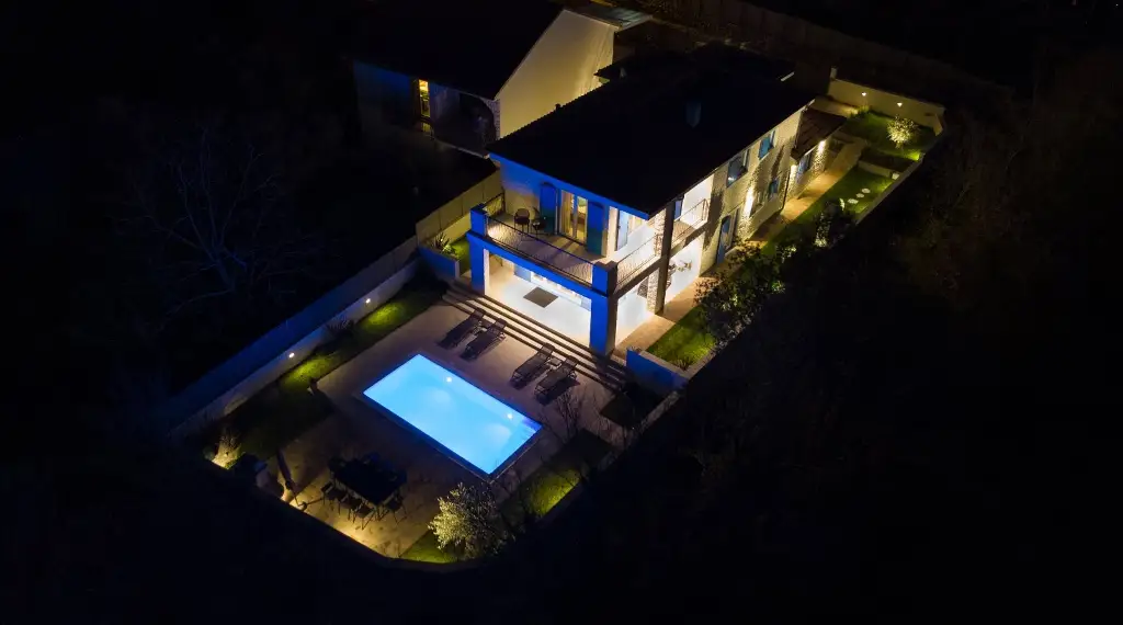 Modern Villa in Malinska on Krk for 12