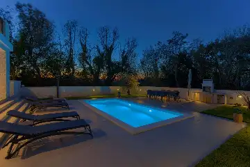 Modern Villa in Malinska on Krk for 12