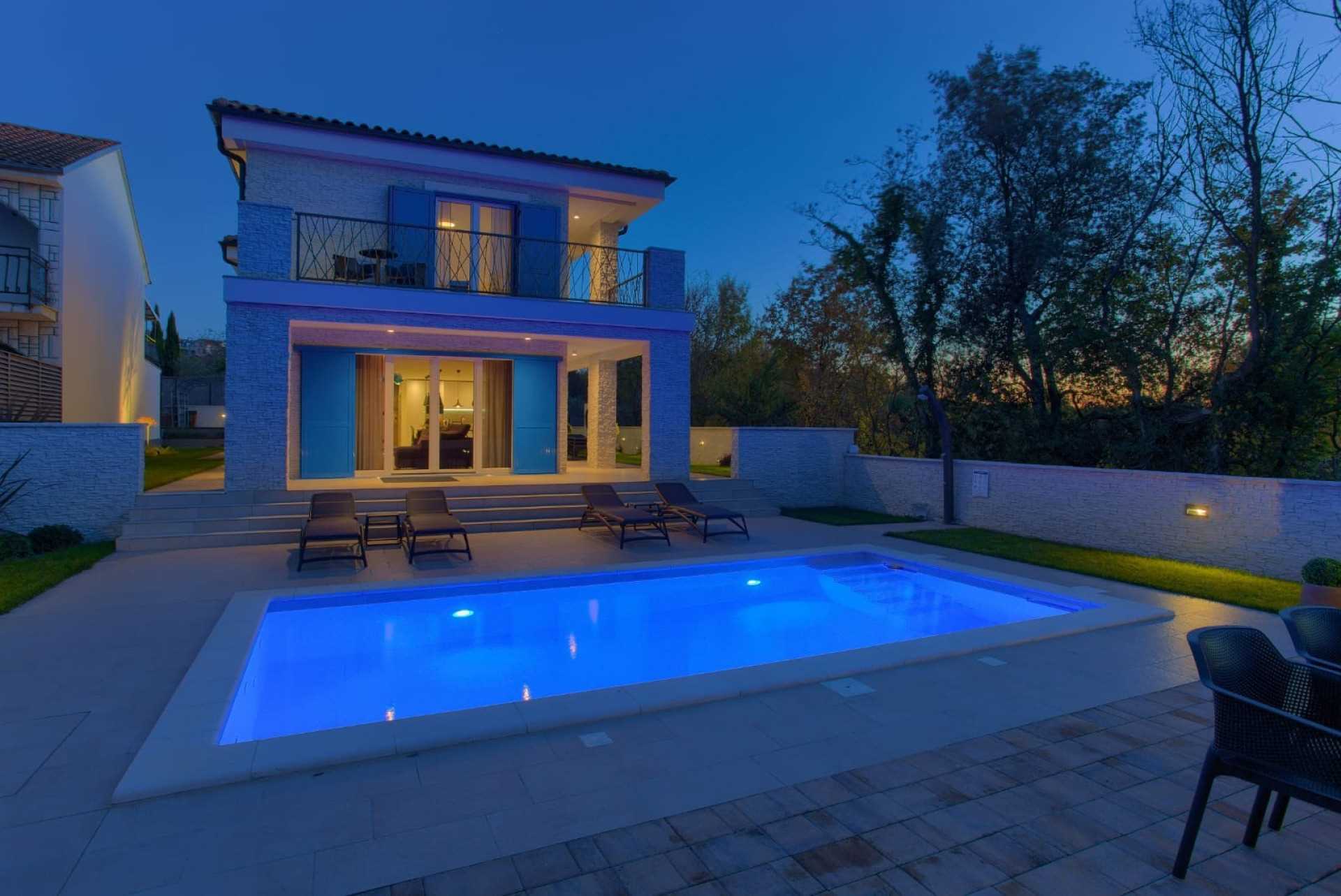 Villa Valle - Modern Villa with Pool and Wellness on the Island of Krk