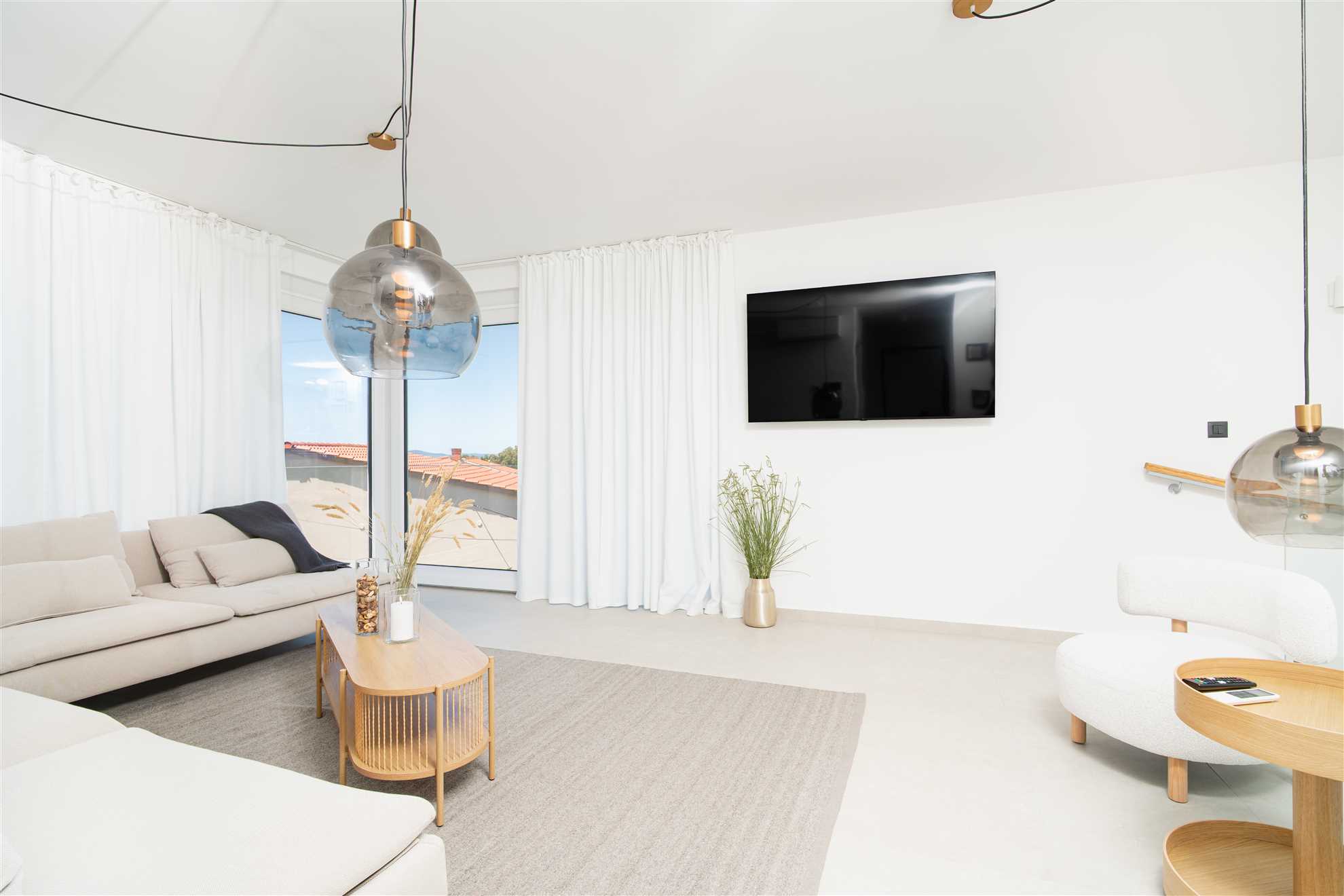 Villa Galeb - Apartment mit privatem Pool und Meerblick