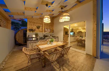 Vrbnik Villa for 6 Guests with Heated Infinity Pool