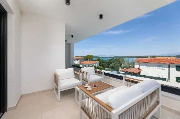 Klimno Krk Villa with Heated Pool and Sea Views