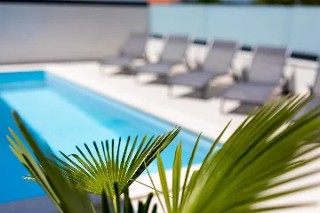 Klimno Krk Villa with Heated Pool and Sea Views