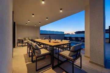 Klimno Krk Villa with Heated Pool and Sea Views