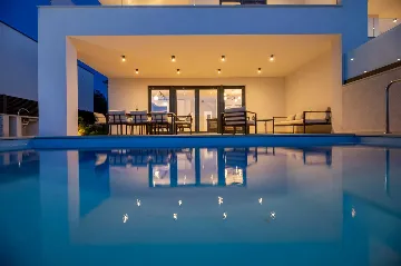 Klimno Krk Villa with Heated Pool and Sea Views