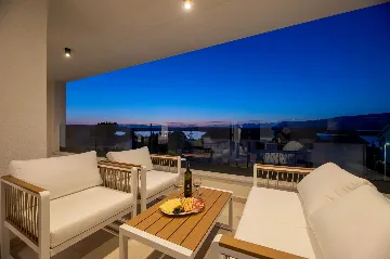 Klimno Krk Villa with Heated Pool and Sea Views