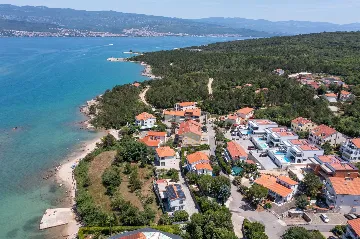 Klimno Krk Villa with Heated Pool and Sea Views