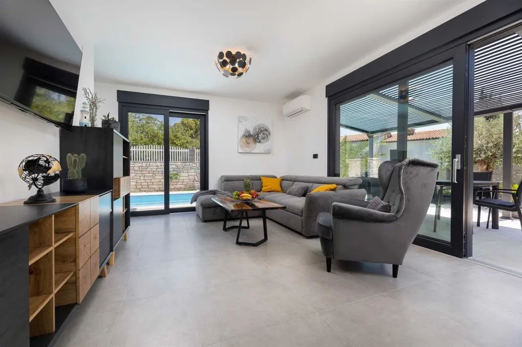 3-Bedroom Apartment in Krk with Heated Pool
