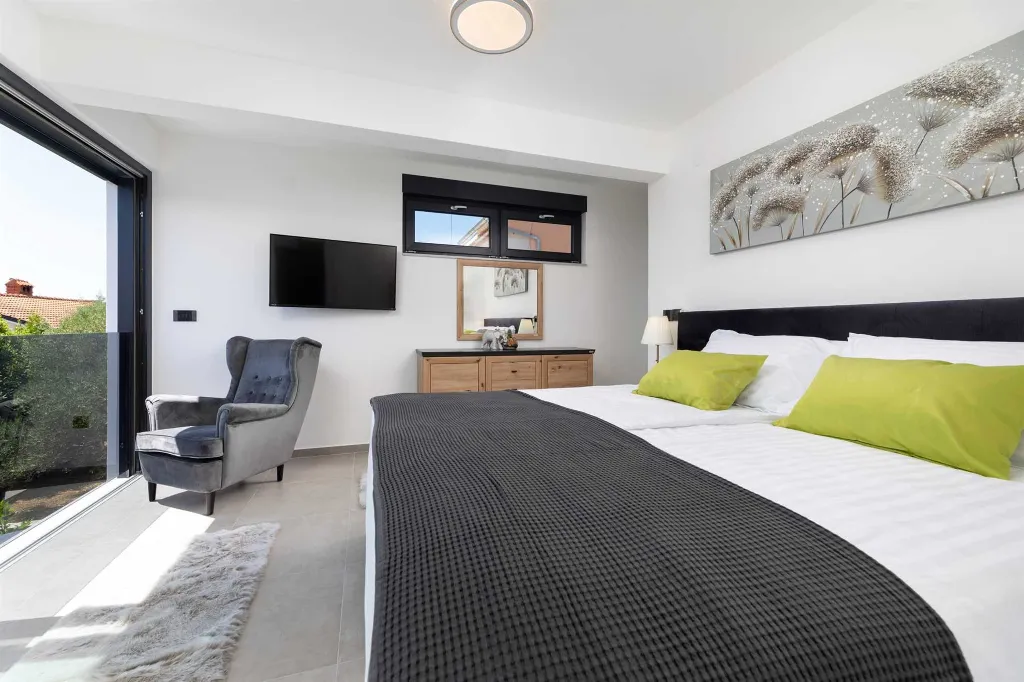 3-Bedroom Apartment in Krk with Heated Pool