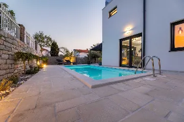 3-Bedroom Apartment in Krk with Heated Pool