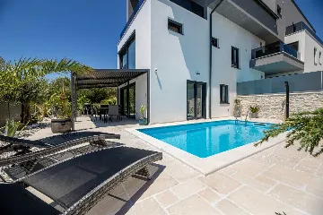 3-Bedroom Apartment in Krk with Heated Pool