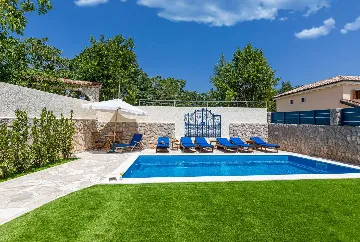 Stone Villa with Pool in Polje (Krk)