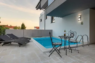 Two-Bedroom Apartment in Krk with Private Heated Pool
