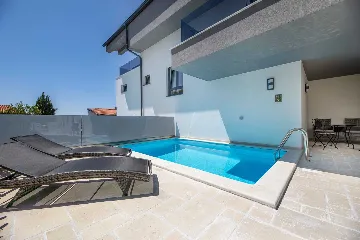 Two-Bedroom Apartment in Krk with Private Heated Pool