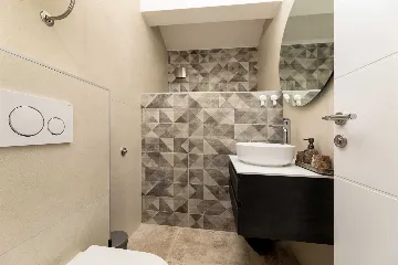 Krk 3-Bedroom Apartment with Private Jacuzzi Terrace