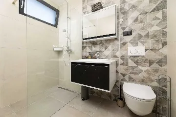 Krk 3-Bedroom Apartment with Private Jacuzzi Terrace