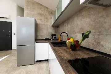 Krk 3-Bedroom Apartment with Private Jacuzzi Terrace