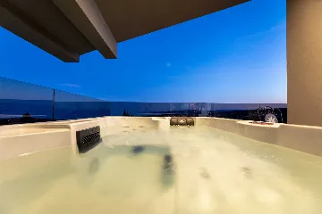 Krk 3-Bedroom Apartment with Private Jacuzzi Terrace