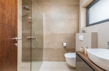 Villa with Saltwater Pool in Juršići