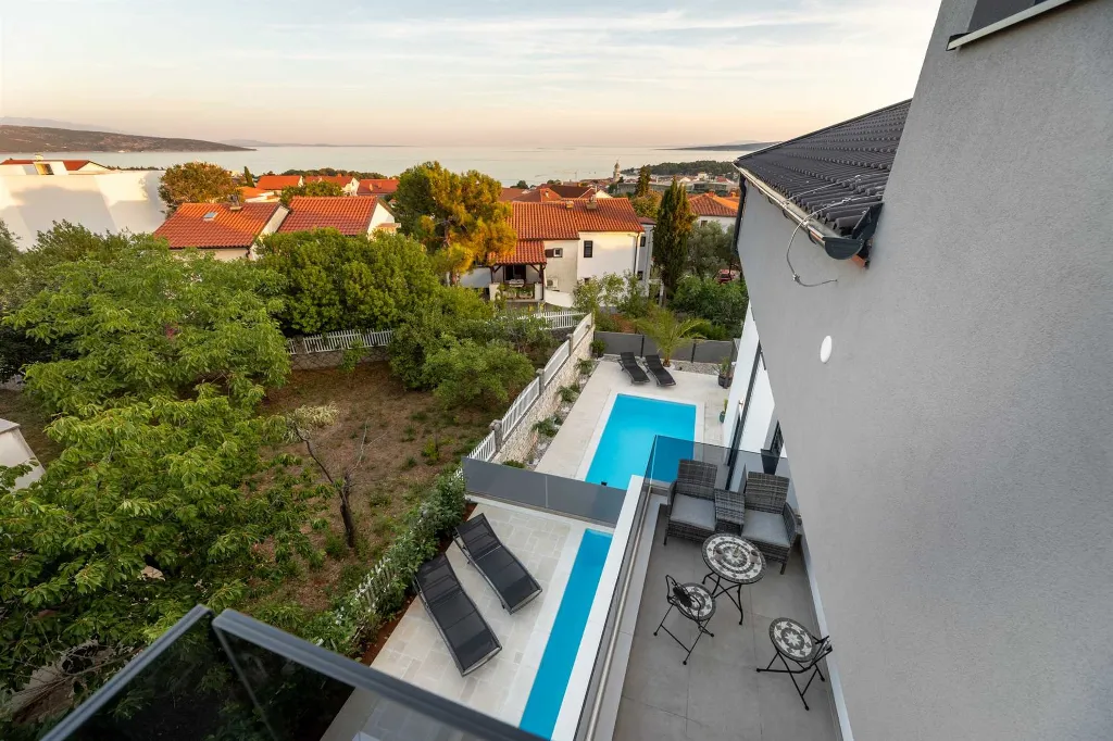 Krk Villa for 28 Guests with Private Pools & Jacuzzis