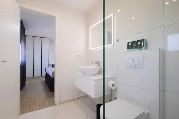 Sea-View Apartment with Balcony in Malinska (Krk)