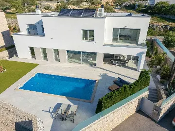 Villa with Private Pool and Sea View in Krk