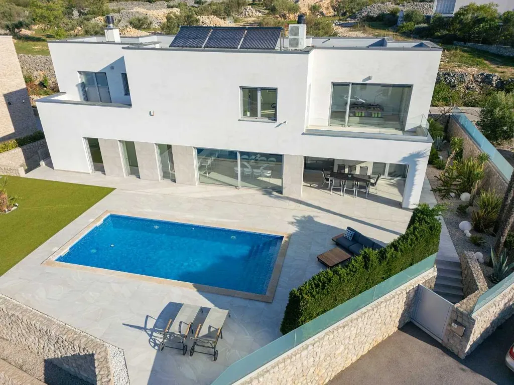 Villa with Private Pool and Sea View in Krk