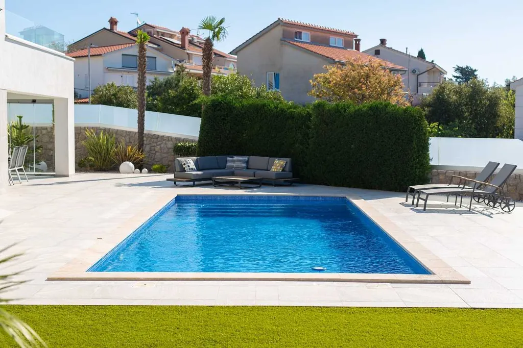 Villa with Private Pool and Sea View in Krk