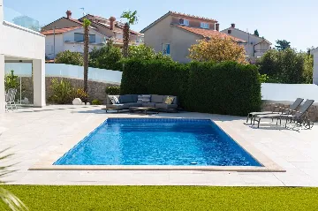 Villa with Private Pool and Sea View in Krk