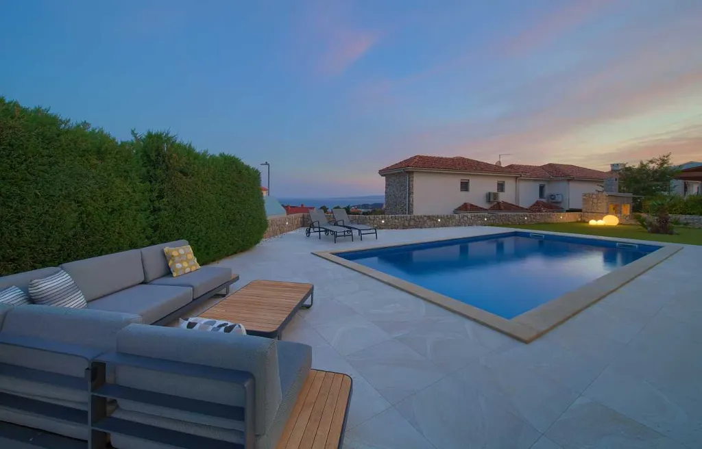 Villa with Private Pool and Sea View in Krk
