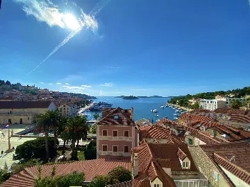 Sea-View Apartment in Hvar with Balcony