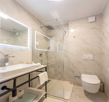 Hvar Sea-View Apartment with Two Balconies for 2