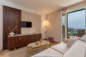 Hvar Sea-View Apartment with Two Balconies for 2