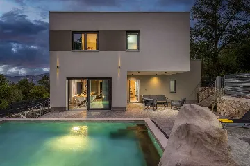 3-Bedroom Villa in Kršan for Up to 8 Guests