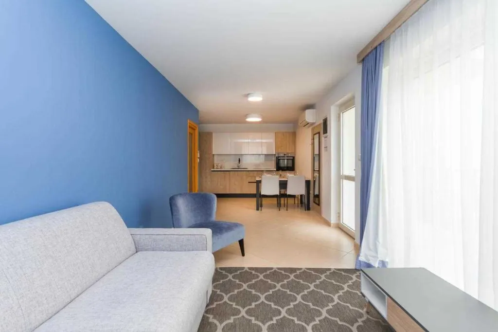 One-Bedroom Apartment with Terrace and Sea View in Umag