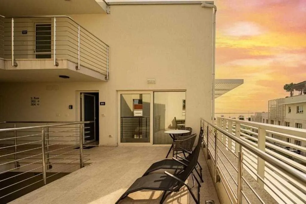 One-Bedroom Apartment with Terrace and Sea View in Umag