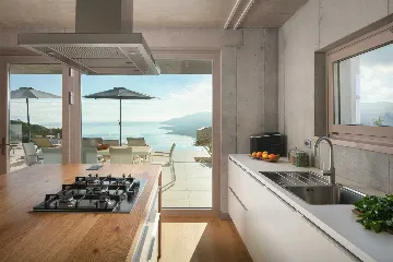 Villa for 8 Guests in Rabac with Pool and Spa