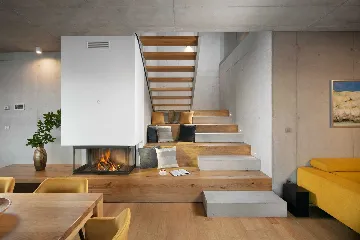 Villa for 8 Guests in Rabac with Pool and Spa